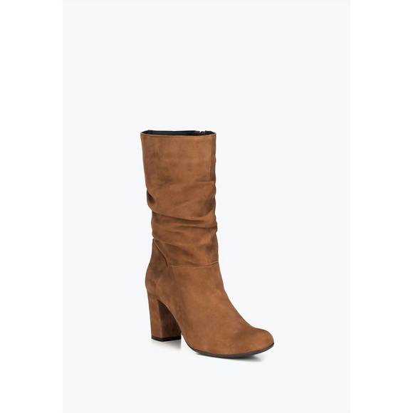 NEW ERIC MICHAEL women's poppy boot in tan